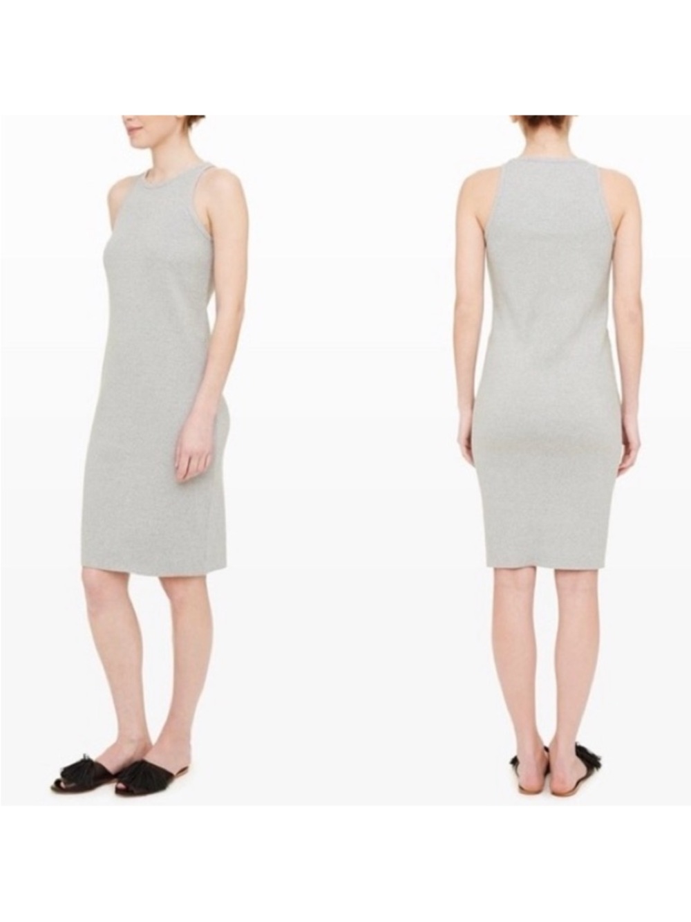 Club Monaco ribbed tank dress xs
